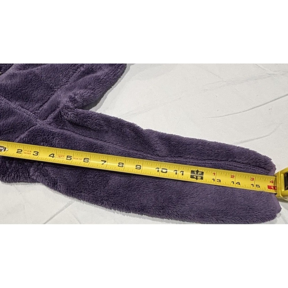 L L Bean Fleece 1/4 Zip Pullover Youth Purple Size 4 - Picture 6 of 15